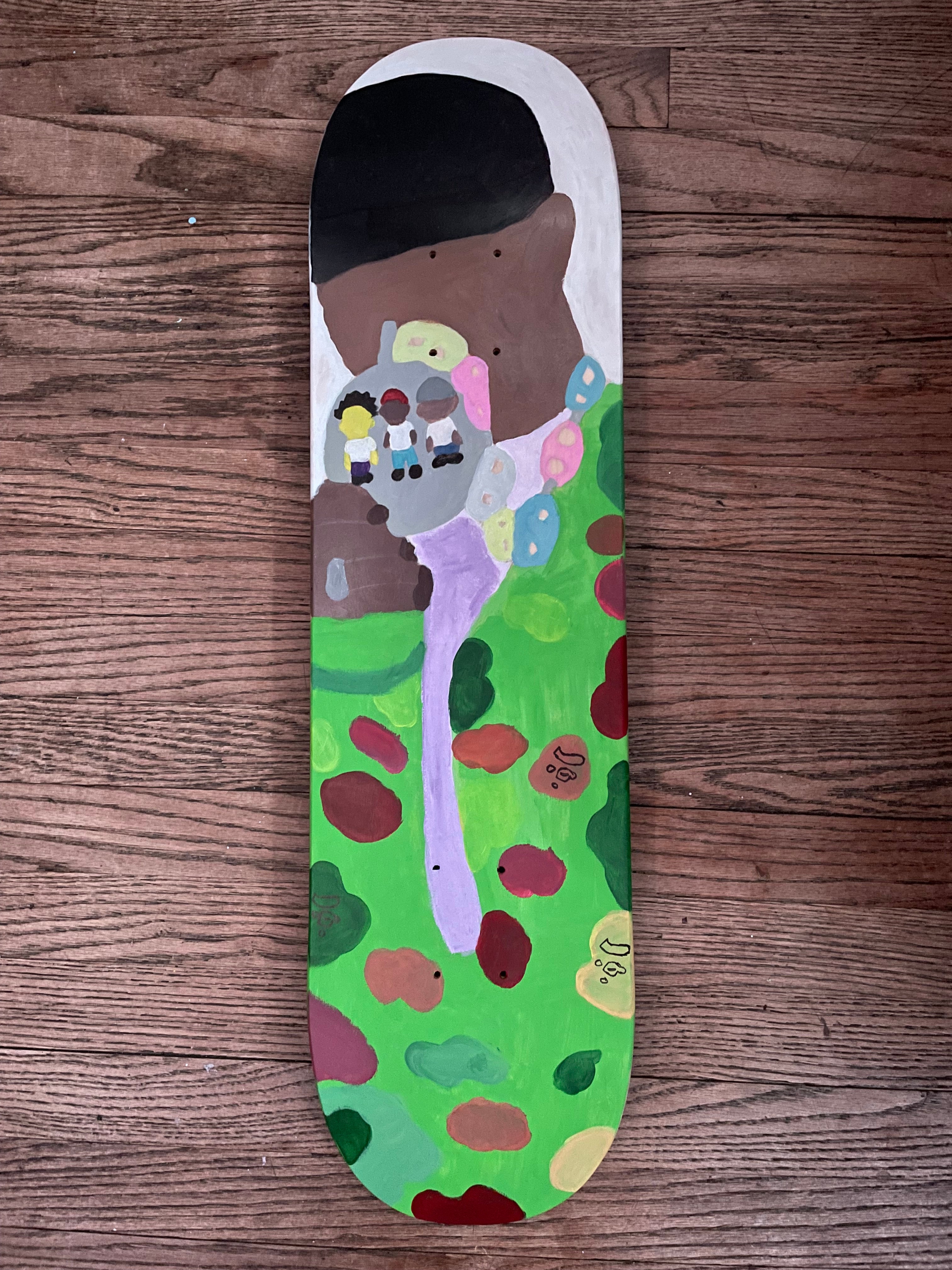Pharrell custom skateboard